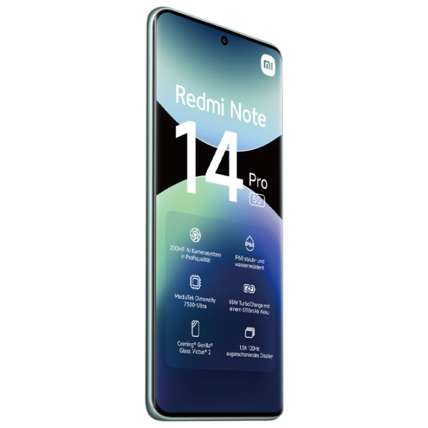 Xiaomi Redmi Note 14 Pro 5G 512 GB Green Coral 6.67" | 200 MP | 12 GB | Dual SIM photo 3