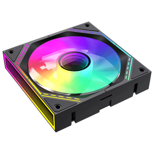 Вентилятор для корпуса Gamemax FN12A-S3I-R Черный  photo 6