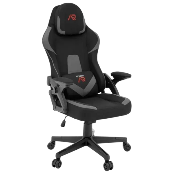 Игровое кресло Aragon CM-370890 48900 Черный Серый  photo 1
