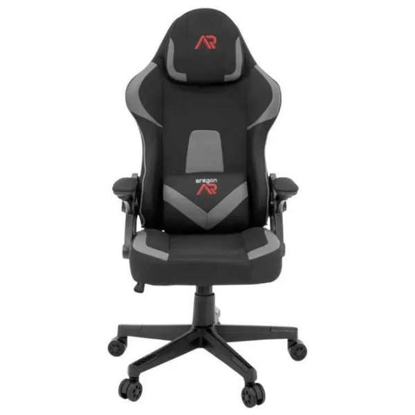 Игровое кресло Aragon CM-370890 48900 Черный Серый  photo 2