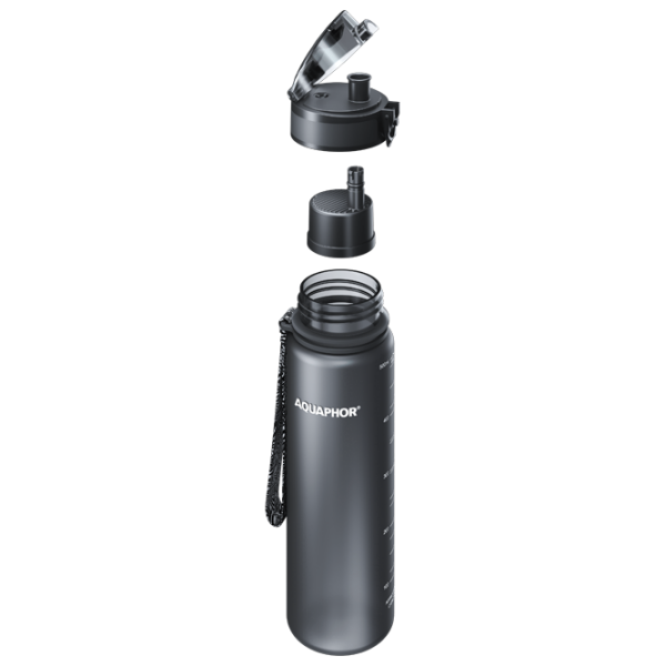 Sticlă pentru apă Aquaphor City Black 0.5l photo 2