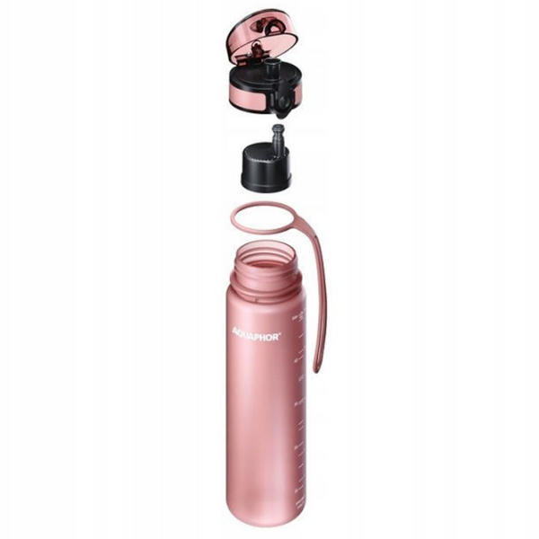 Sticlă pentru apă Aquaphor City Pink 0.5l photo 3