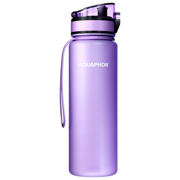 Sticlă pentru apă Aquaphor City Violet 0.5l photo 1