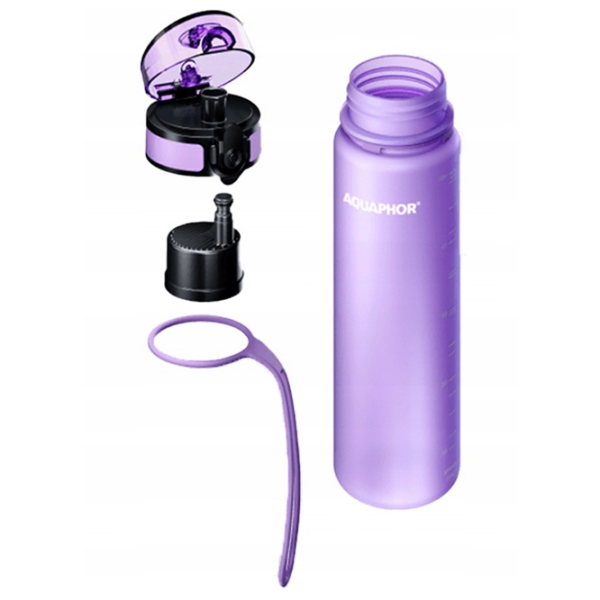 Sticlă pentru apă Aquaphor City Violet 0.5l photo 2