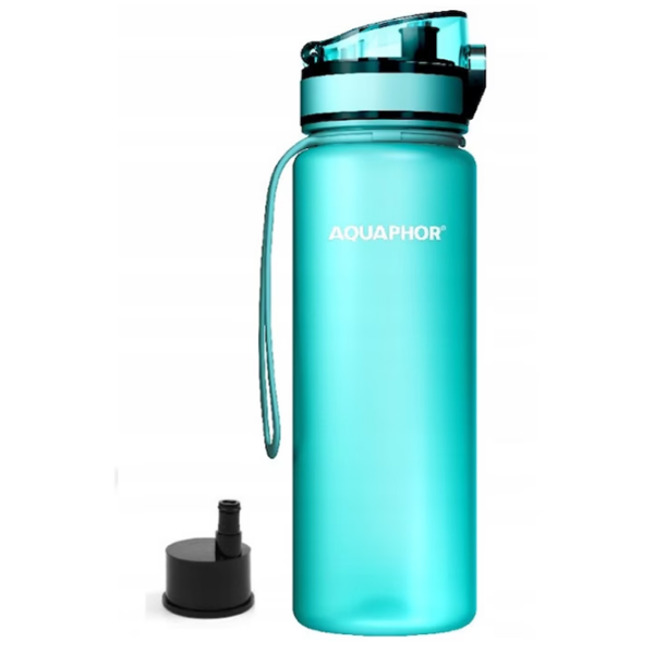 Sticlă pentru apă Aquaphor City Turquoise 0.5l photo 3