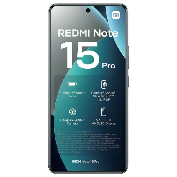 Xiaomi Redmi Note 15 Pro 4G 256 GB Blue Glacier 6.77" | 200 MP | 8 GB | Dual SIM photo 3