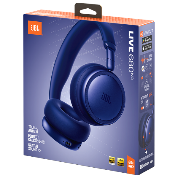 Наушники JBL LIVE680BT Синий Беспроводные / Персональный / Накладные photo 9