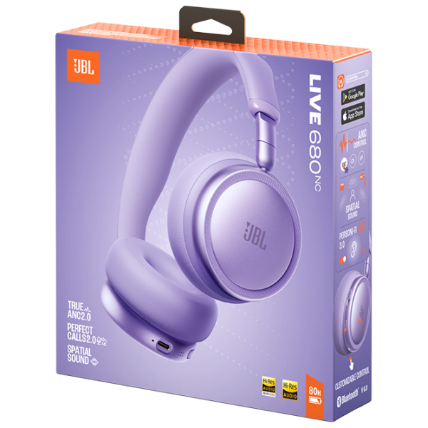 Наушники JBL LIVE680BT Пурпурный Беспроводные / Персональный / Накладные photo 9