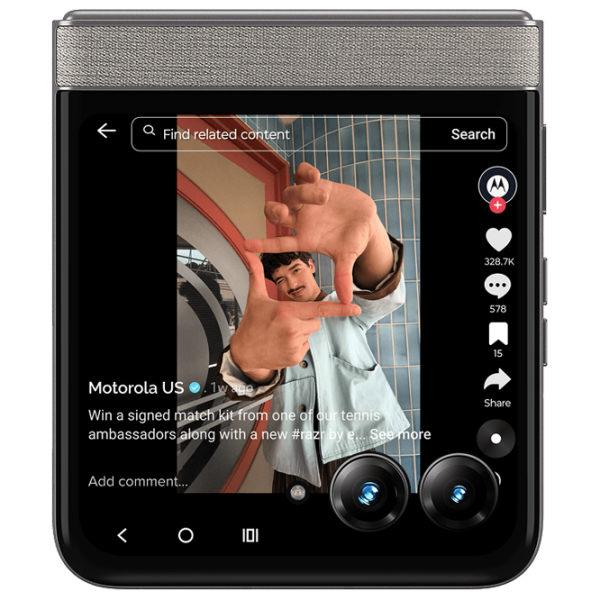 Motorola Razr 70 256 ГБ Гематит Пантон 6.9" | 50 Мп | 8 ГБ | Dual SIM photo 5