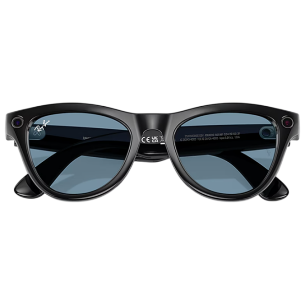 Ochelari smart Ray-Ban Meta Skyler Black  Fără fir / Transparent photo 4