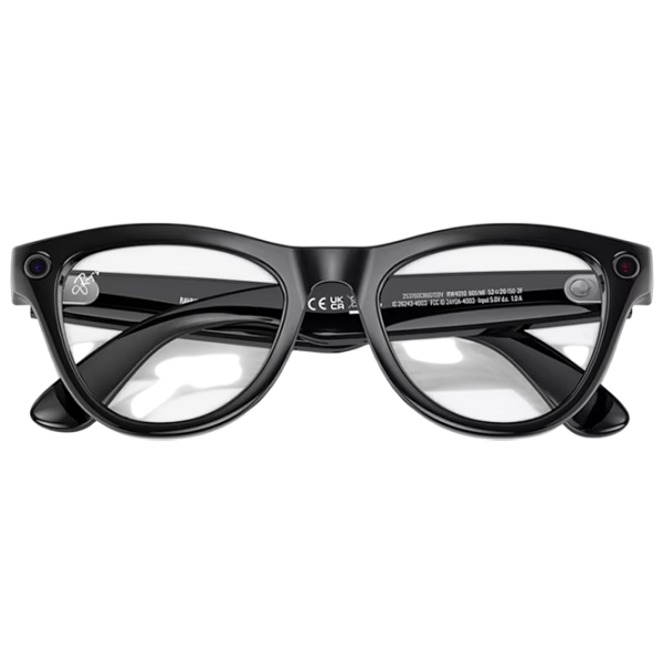 Ochelari smart Ray-Ban Meta Skyler Black  Fără fir / Transparent photo 6