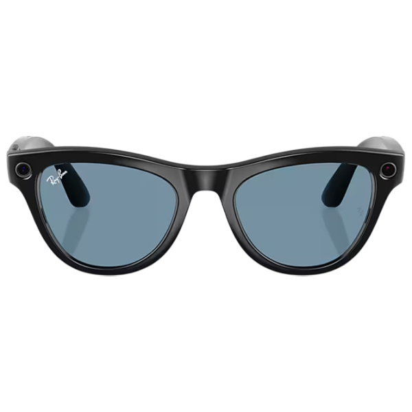 Ochelari smart Ray-Ban Meta Skyler Black  Fără fir / Transparent photo 7