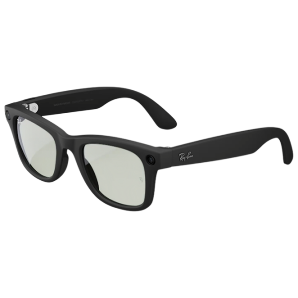 Ochelari smart Ray-Ban Meta Wayfarer Black  Fără fir / Green photo 1