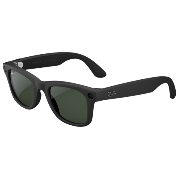 Ochelari smart Ray-Ban Meta Wayfarer Black  Fără fir / Green photo 2