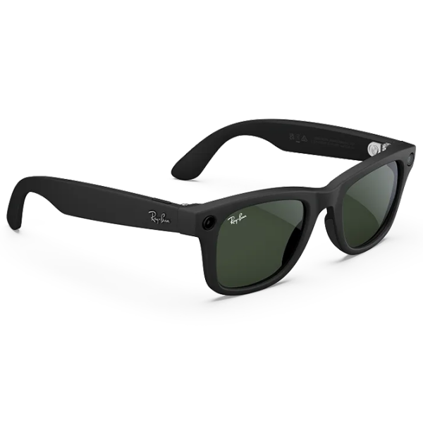 Ochelari smart Ray-Ban Meta Wayfarer Black  Fără fir / Green photo 4
