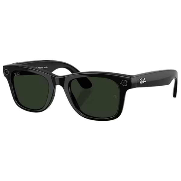 Смарт очки Ray-Ban Meta Wayfarer Черный  Беспроводные / Зеленый photo 1