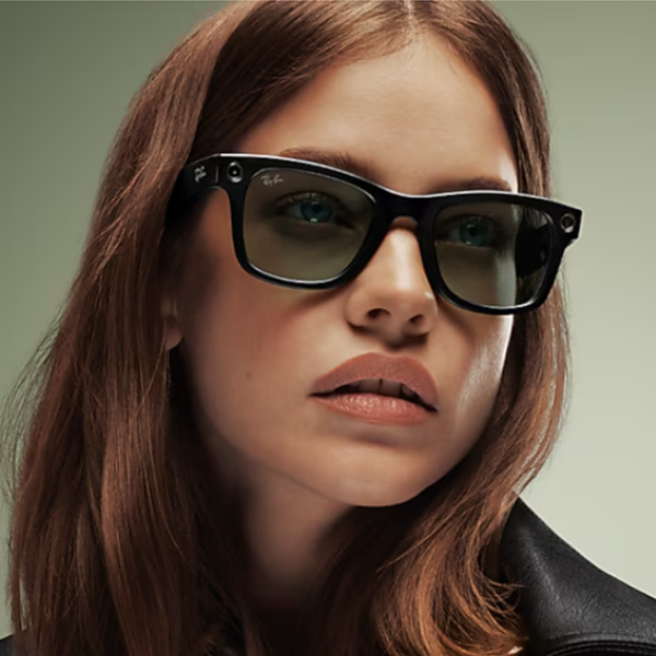 Смарт очки Ray-Ban Meta Wayfarer Черный  Беспроводные / Зеленый photo 2