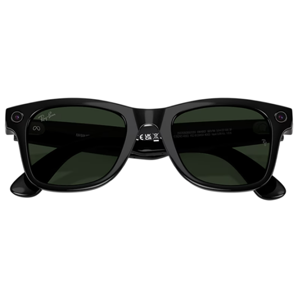 Смарт очки Ray-Ban Meta Wayfarer Черный  Беспроводные / Зеленый photo 5
