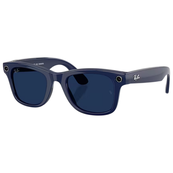 Ochelari smart Ray-Ban Meta Wayfarer Blue  Fără fir / Sapphire photo 3