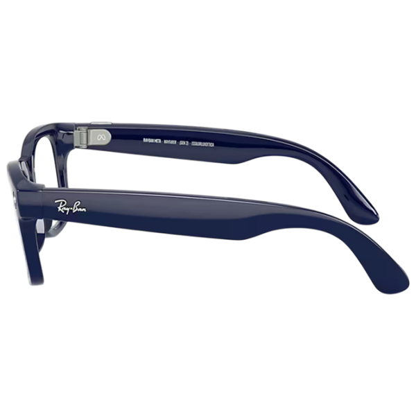 Ochelari smart Ray-Ban Meta Wayfarer Blue  Fără fir / Sapphire photo 5