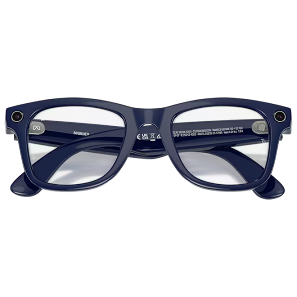 Ochelari smart Ray-Ban Meta Wayfarer Blue  Fără fir / Sapphire photo 6