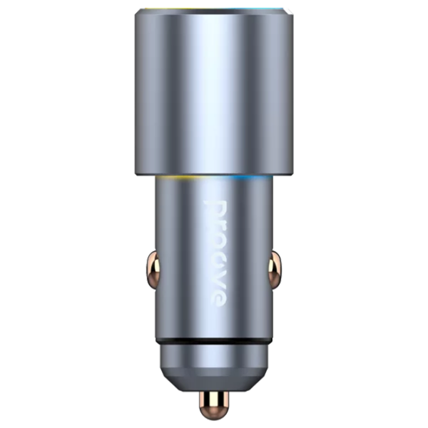 Încărcător auto Proove Double Energy (50 W) Gray 3 A / Gray photo 2