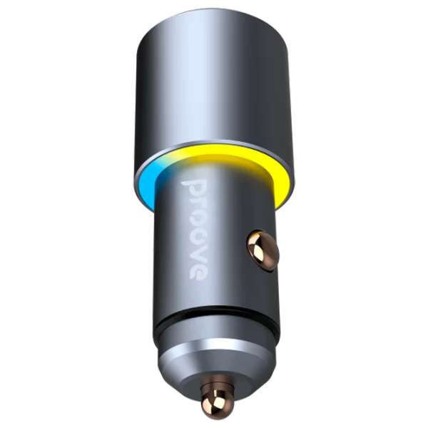 Încărcător auto Proove Double Energy (50 W) Gray 3 A / Gray photo 3