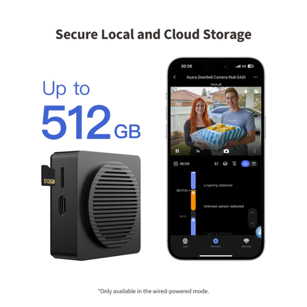 Sonerie inteligentă Aqara G410 Black  photo 6