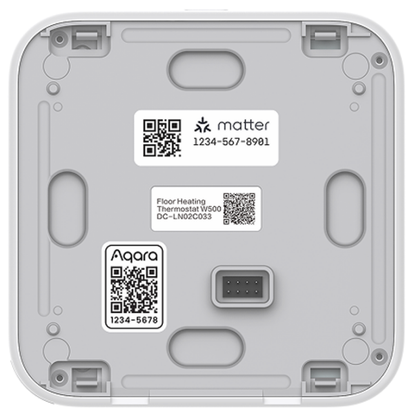 Умный термостат Aqara W500 Белый  photo 6