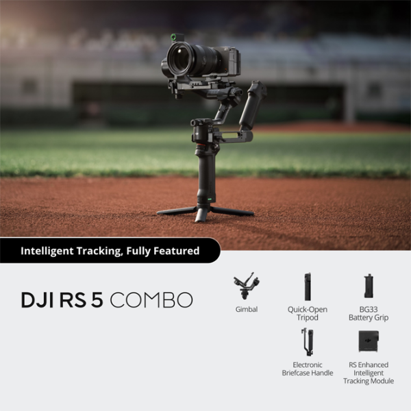 Стабилизатор DJI RS 5 Combo Черный Bluetooth / Черный photo 8