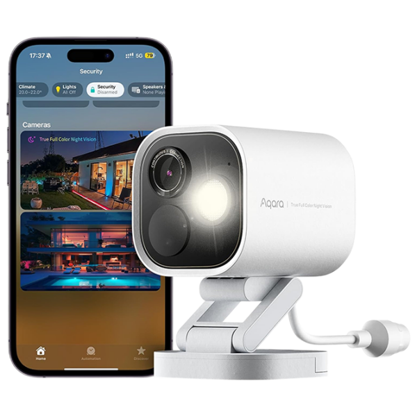 Камера видеонаблюдения Aqara Hub G5 Pro (PoE) 4 Мп Белый 2688 x 1520пкс / Беспроводные photo 1