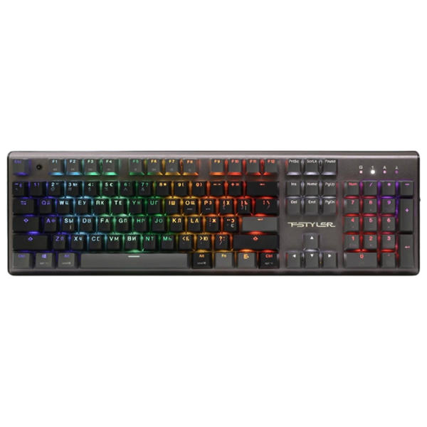 Tastatură A4Tech FS100 Black Gaming, Cu fir photo 1