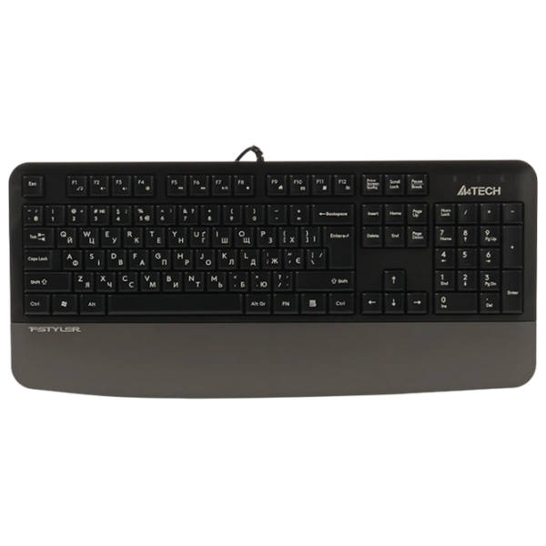 Клавиатура A4Tech FK20 Черный Для дома и офиса, Проводная photo 1