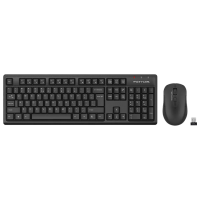 Клавиатура и Мышь A4Tech FG1200 Черный Для дома и офиса, Беспроводные