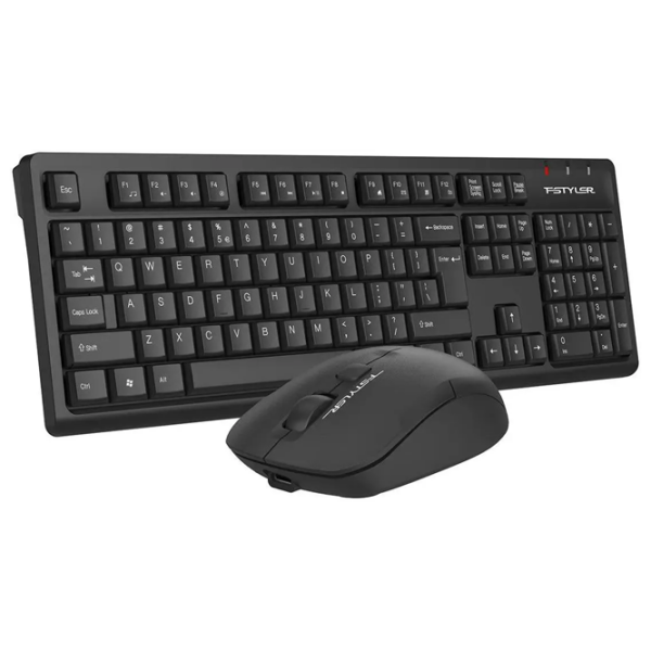 Клавиатура и Мышь A4Tech FG1200 Черный Для дома и офиса, Беспроводные photo 2