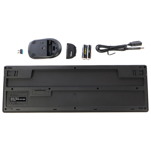 Клавиатура и Мышь A4Tech FG1200 Черный Для дома и офиса, Беспроводные photo 5