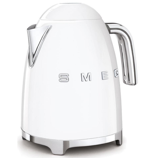 Электрочайник Smeg KLF03WHEU Белый 2400 Вт, 1.7л, Внутреннее покрытие: Нержавеющая сталь photo 2