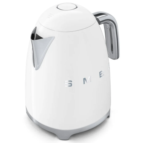 Электрочайник Smeg KLF03WHEU Белый 2400 Вт, 1.7л, Внутреннее покрытие: Нержавеющая сталь photo 4