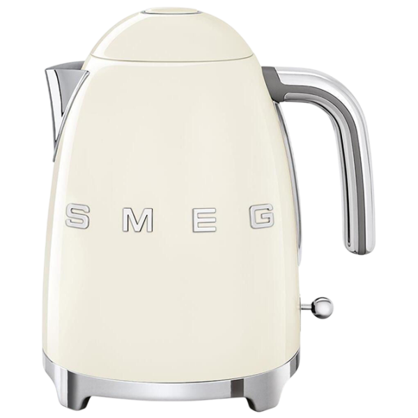 Электрочайник Smeg KLF03CREU Кремовый 2400 Вт, 1.7л, Внутреннее покрытие: Нержавеющая сталь photo 1