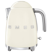 Электрочайник Smeg KLF03CREU Кремовый 2400 Вт, 1.7л, Внутреннее покрытие: Нержавеющая сталь