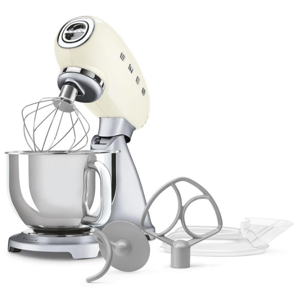 Миксер Smeg SMF04CREU Кремовый 800 Вт, Количество скоростей: 10, Турборежим photo 6