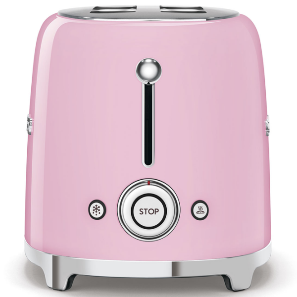 Тостер Smeg TSF02PKEU Розовый 1500 Вт, Количество степеней обжаривания: 6 photo 3
