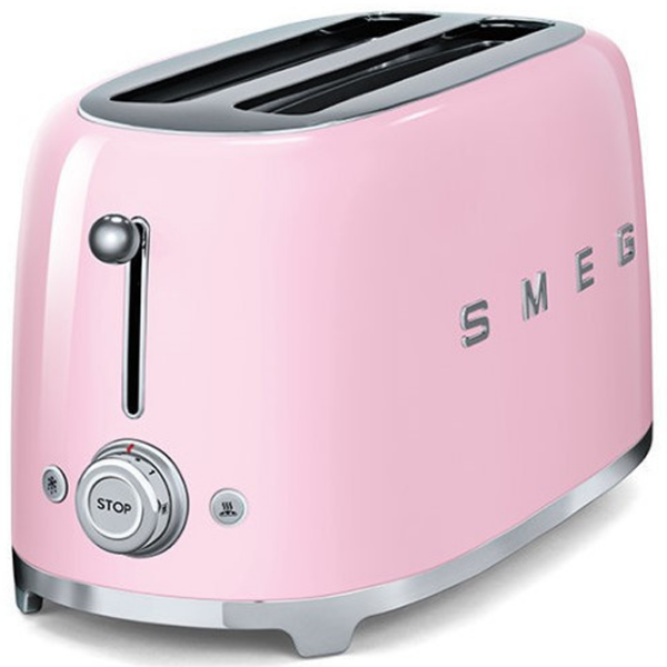 Тостер Smeg TSF02PKEU Розовый 1500 Вт, Количество степеней обжаривания: 6 photo 4
