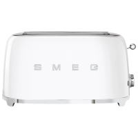 Тостер Smeg TSF02WHEU Белый 1500 Вт, Количество степеней обжаривания: 6