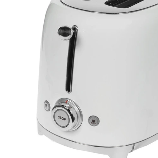 Тостер Smeg TSF02WHEU Белый 1500 Вт, Количество степеней обжаривания: 6 photo 6