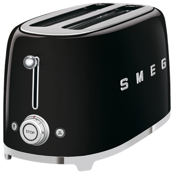 Тостер Smeg TSF02BLEU Черный 1500 Вт, Количество степеней обжаривания: 6 photo 2