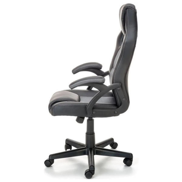Игровое кресло Halmar Berkel 44810 Серый Черный  photo 3