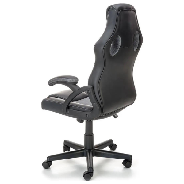 Игровое кресло Halmar Berkel 44810 Серый Черный  photo 4