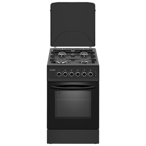 Плита Bauer TG 5640 BLICTG Черный Тип плиты: Газовая, 52 л, Тип духовки: Газовая photo 1