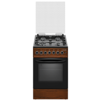 Плита Bauer TE 5640 PLICTTG Натуральное дерево Тип плиты: Газовая, 58 л, Тип духовки: Газовая